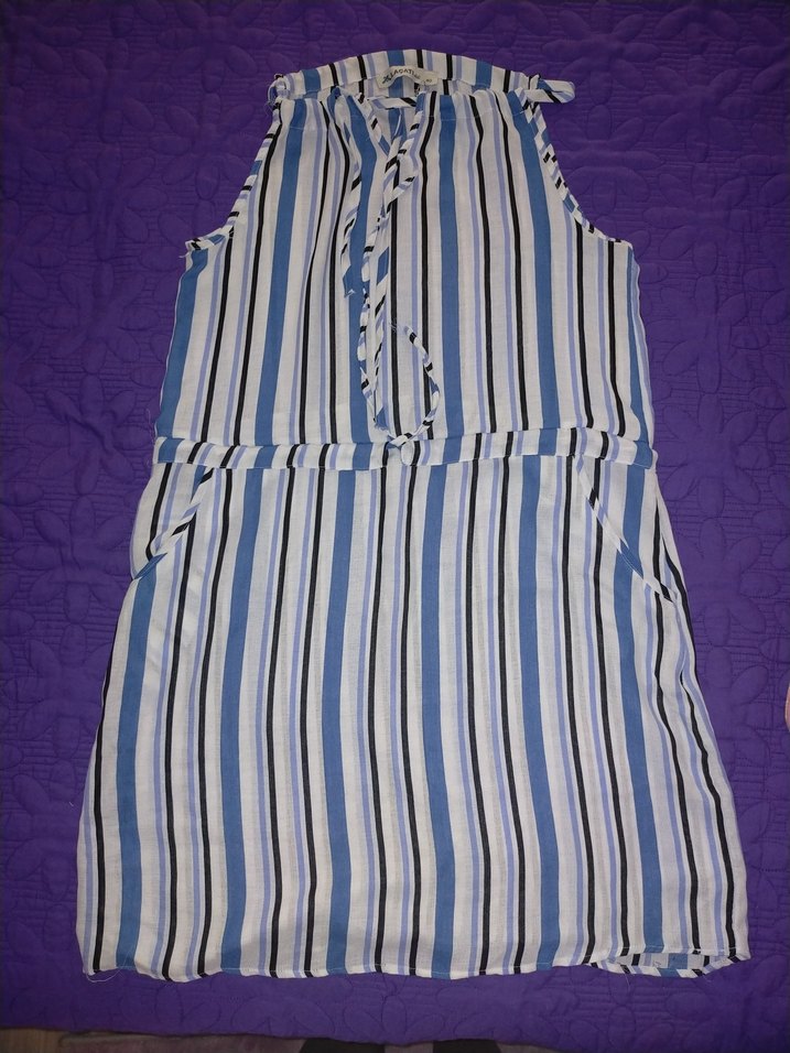 ince keten elbise - Görsel 2