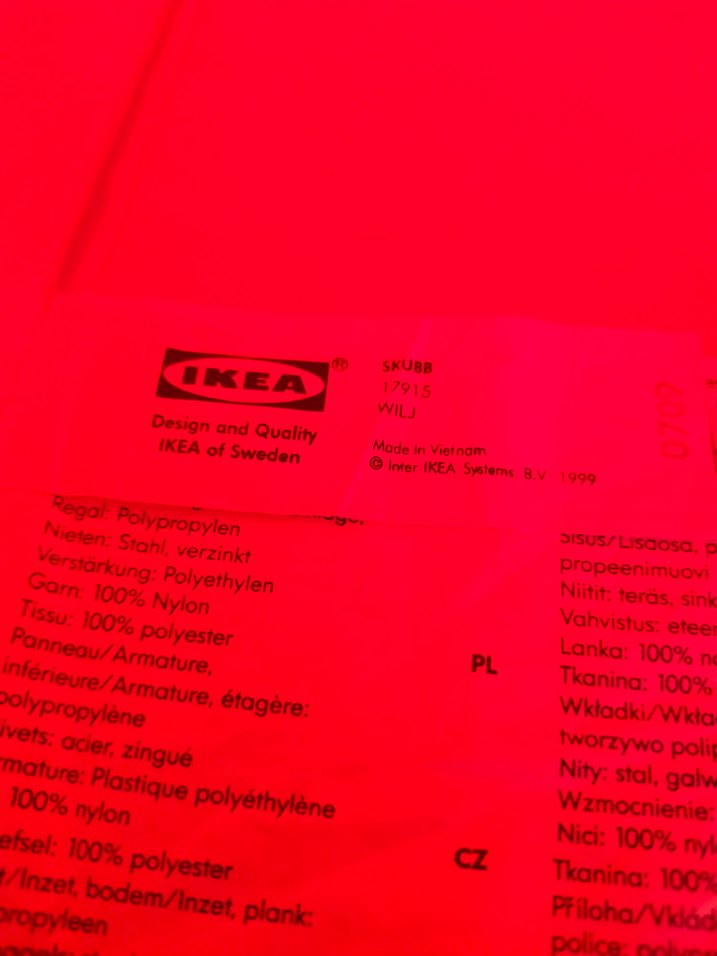 Kırmızı Çok Bölmeli Dolap Düzenleyici - Görsel 2