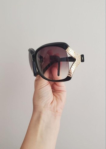 Klasik Siyah Minimalist Kadın Güneş Gözlüğü - Görsel 2