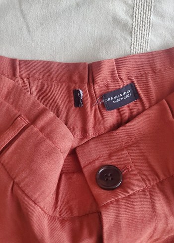 Kadın Camel Renkli Bol Kesim Cigarette Pantolon - Görsel 2