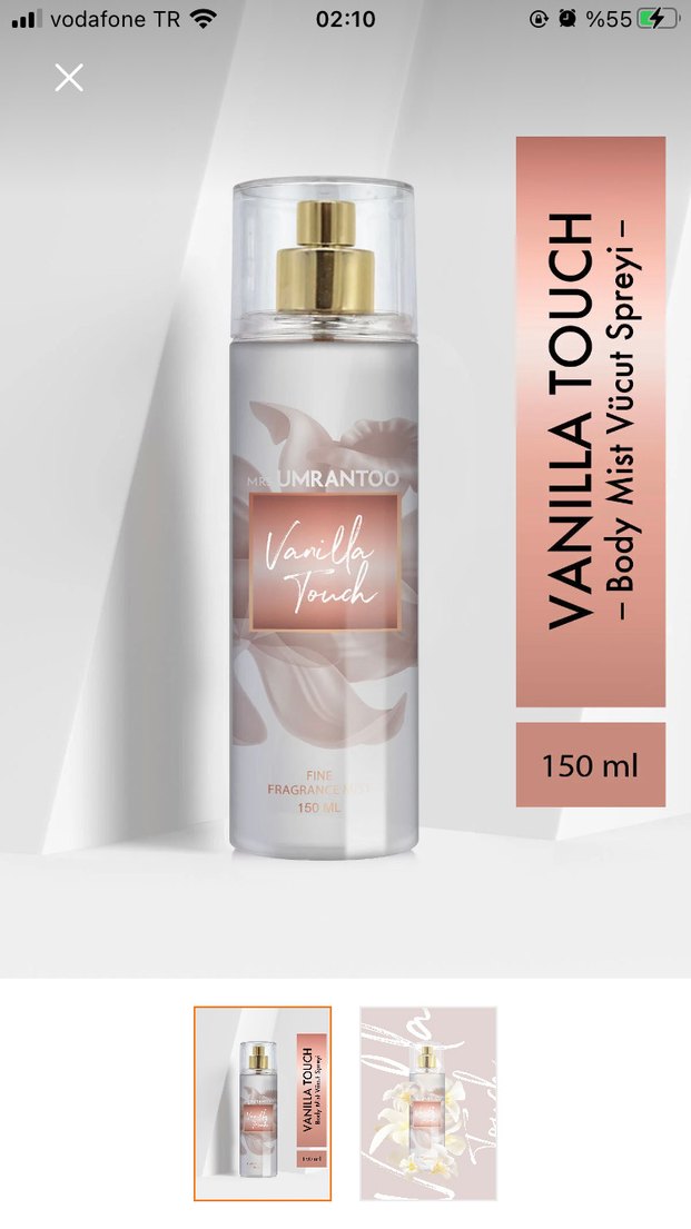 MRS. UMRANTOO Vanilla Touch Kadın Parfümü - Görsel 2