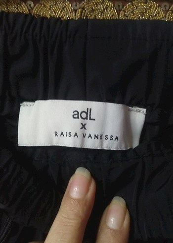 Siyah Kadın Bol Kesim Denim Pantolon - Görsel 7