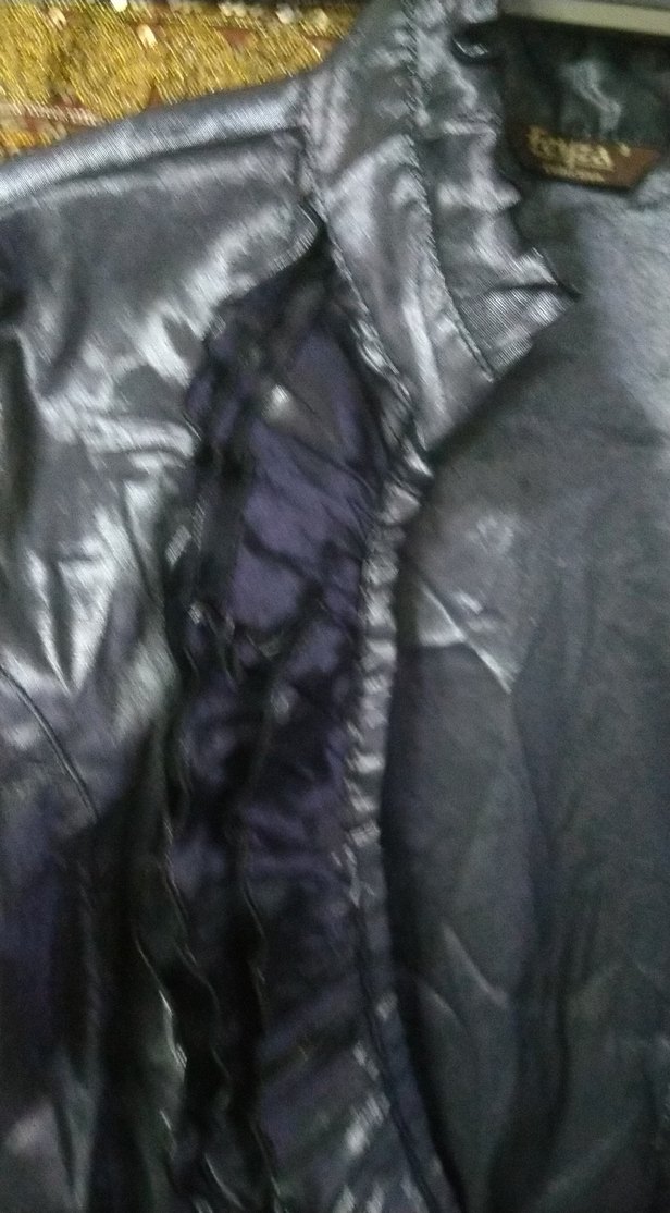 gümüş saten gomlek - Görsel 5