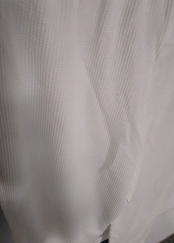 Beyaz Midi Kadın Kumaş Pantolon - Görsel 4