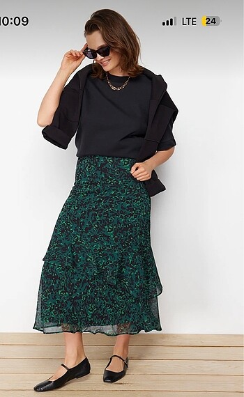 Trendyol & Milla Leopar Etek