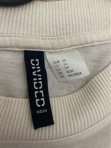 xs Beden H&M BASKILI OVERSİZE TİŞÖRT
