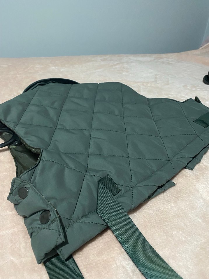 Kemerli Kısa Gri Kadın Yelek - Görsel 3