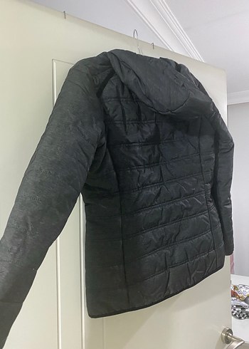 Gri Fermuarlı Kadın Ceket - Görsel 4