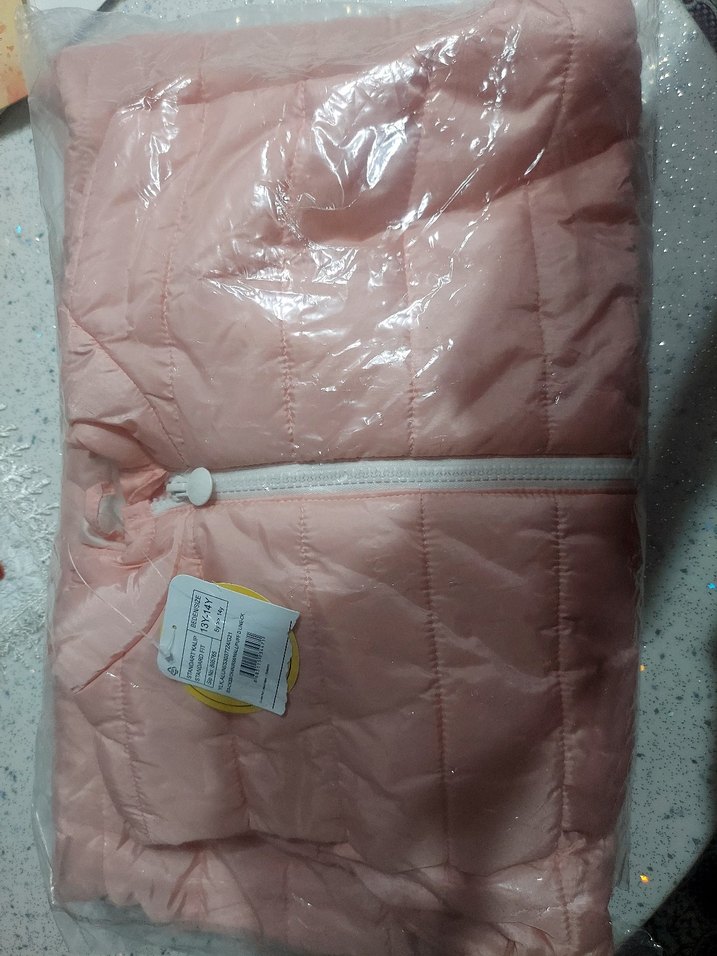 LCW Kids Pembe Kapüşonlu Basic Kız Çocuk Şişme Yelek - Görsel 4