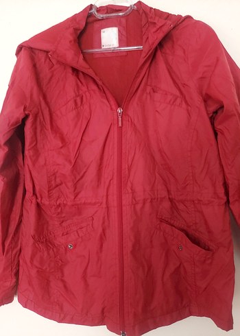 Bordo Fermuarlı Kadın Ceket - Görsel 3