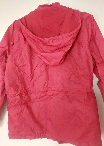 Bordo Fermuarlı Kadın Ceket - Görsel 4