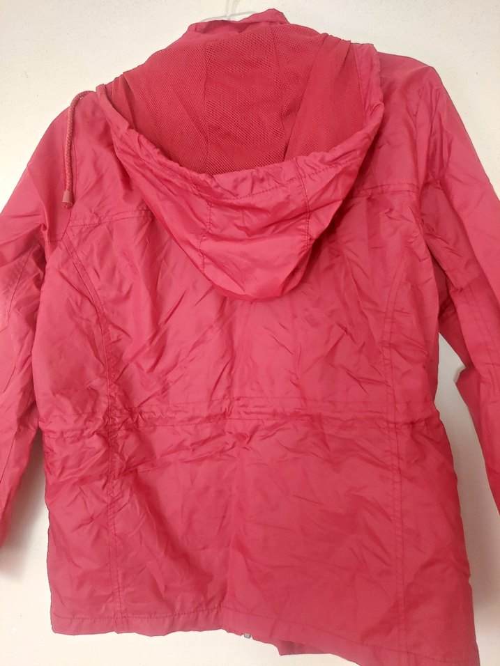 Bordo Fermuarlı Kadın Ceket - Görsel 4