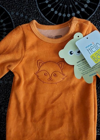 HelloBaby

Yenidoğan Unisex Patikli Tulum Kadife Nakışlı Turuncu - Görsel 5
