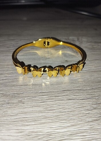 Çelik Gold Bileklik 