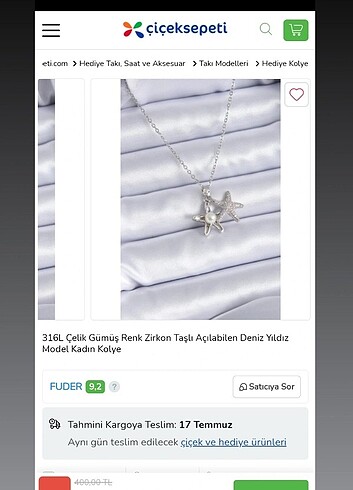 Celik kolye