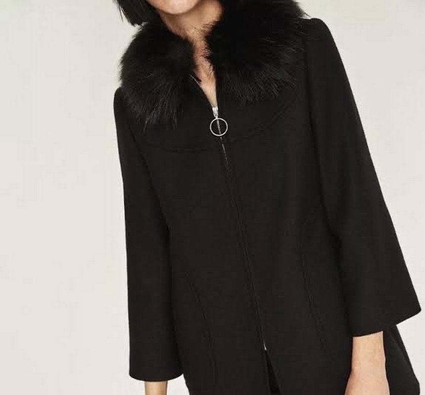 Kürklü Yaka Zara Kaban - Görsel 2