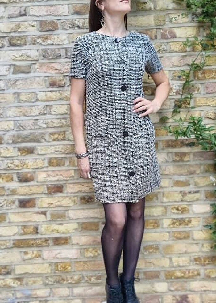 Zara tüvit elbise - Görsel 3