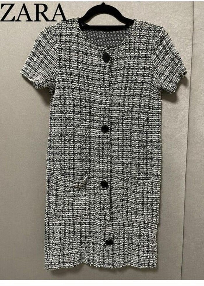 Zara tüvit elbise - Görsel 2