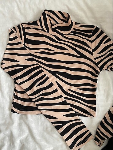 Zara Zebra desen bluz