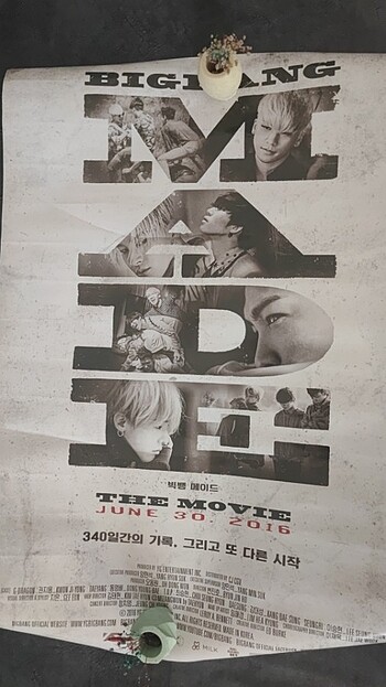  BIGBANG MADE Posteri