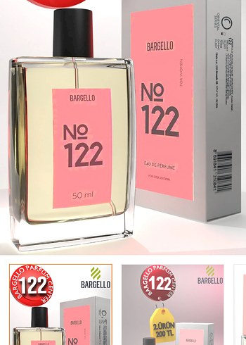 Bargello No 122 Kadın Parfüm 50 ml