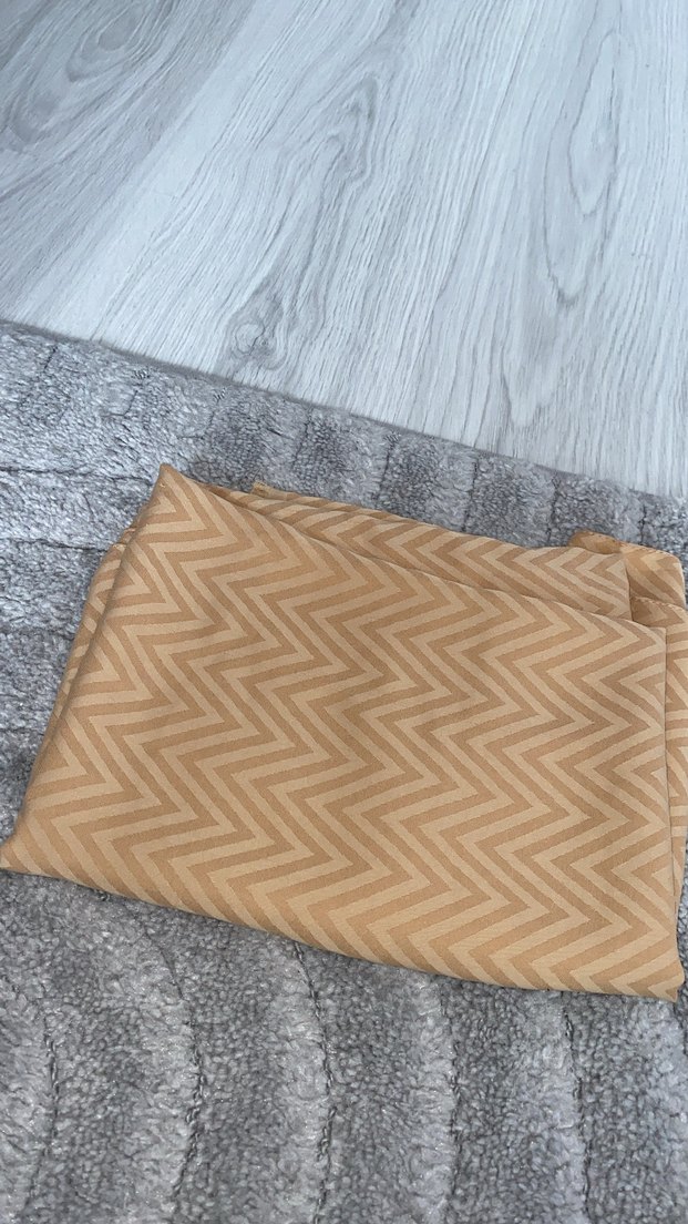 Qef Kürk Detaylı Bej Kadın Şal - Görsel 2