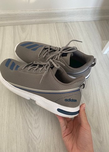 Gri Bağcıklı Erkek Spor Ayakkabı - Görsel 6