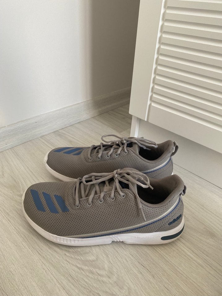 Gri Bağcıklı Erkek Spor Ayakkabı - Görsel 2