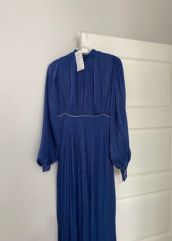 Janjan Kumaş Tesettür Abiye - Görsel 4