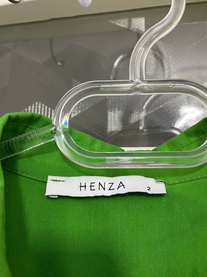 Yeşil Tesettür Gömlek - Görsel 3