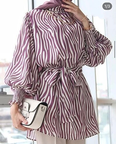 Saten tunik