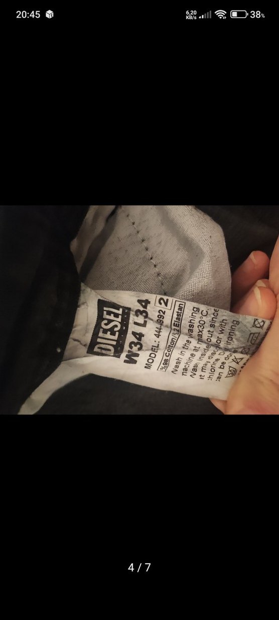 Diesel marka Erkek Jean pantolon - Görsel 4