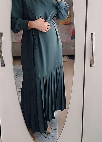 KREP ABİYE ELBİSE - Görsel 2