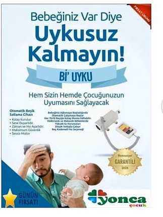Beşik sallama aparatı
