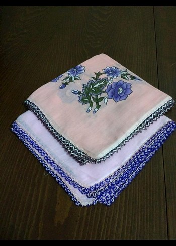 Nakışlı Vintage Kadın Fular