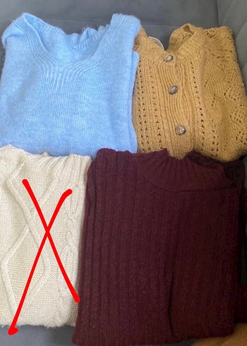 Bohem Tarzı Kadın Örgü Kazak - Görsel 4