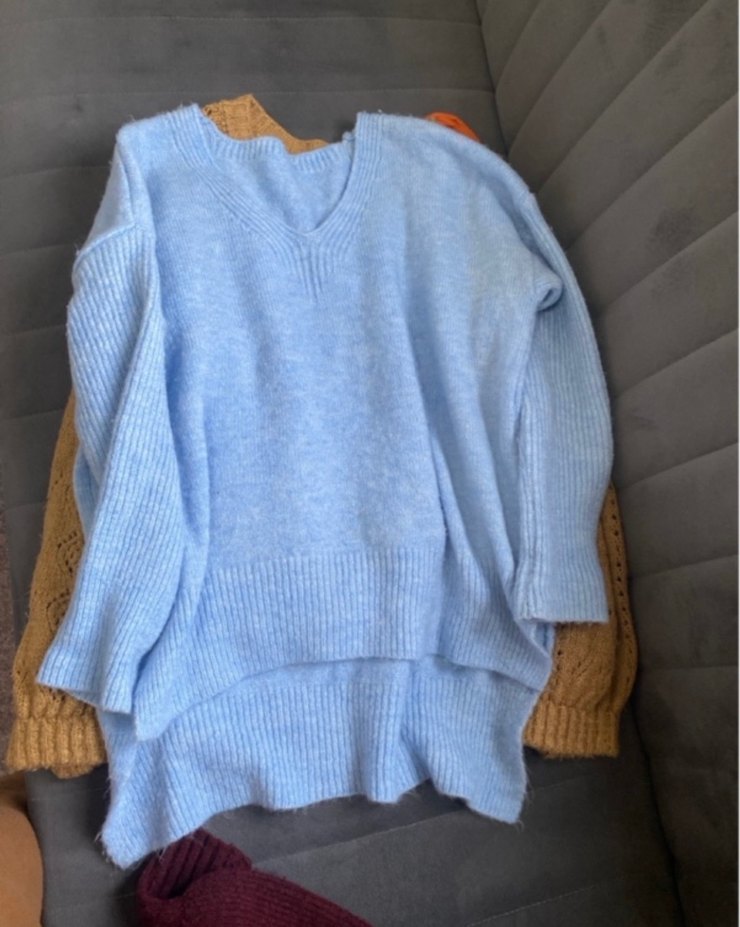 Bohem Tarzı Kadın Örgü Kazak - Görsel 2