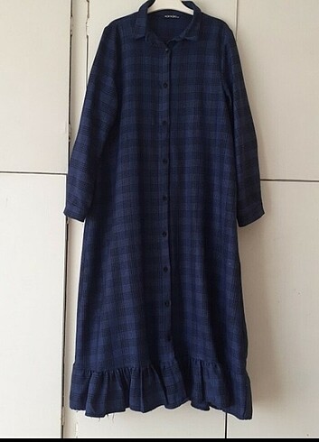 Tunik elbise lacivert ve siyah