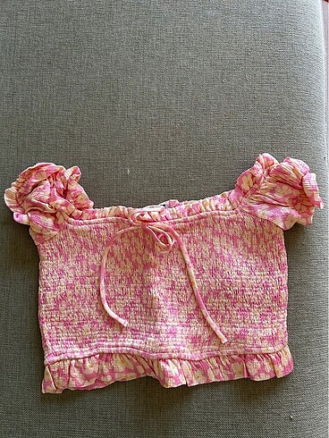 xs Beden zara crop hiç giyilmedi