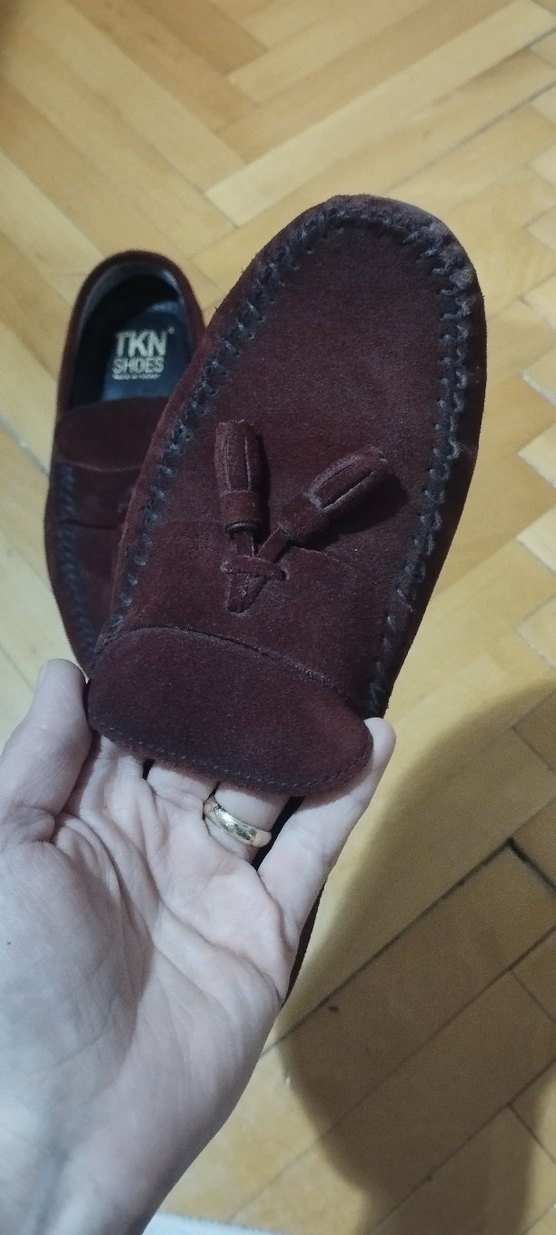 Kahverengi Süet Erkek Püsküllü Loafer - Görsel 3