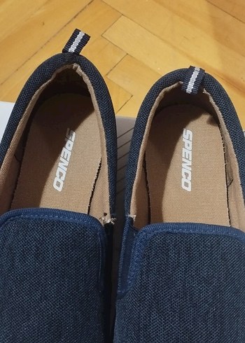 Kot Kumaşlı Loafer Ayakkabı - Görsel 2