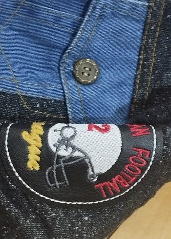 Kapüşonlu Fermuarlı Erkek Bebek Kot Tulum - Görsel 6