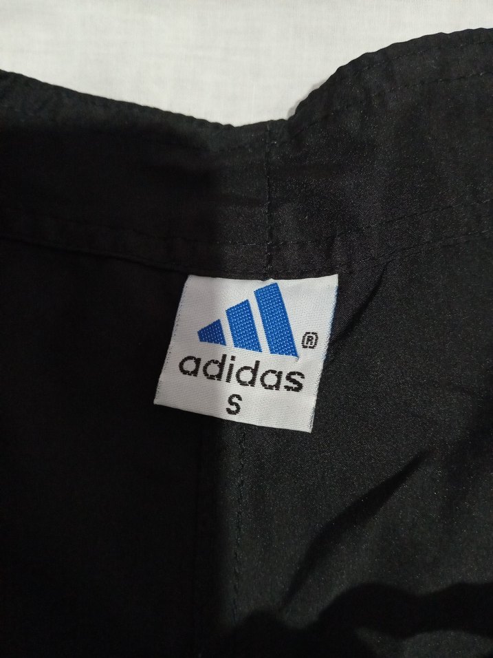 Siyah Adidas Kemerli Mini Erkek Deniz Şortu - Görsel 3