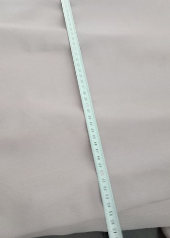 Bej V Yakalı Uzun Kadın Elbise - Görsel 7