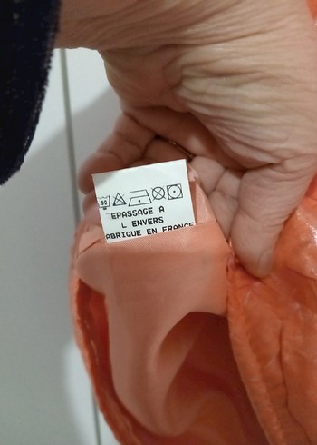 turuncu  Fermuarlı Salaş Kadın Yelek - Görsel 6