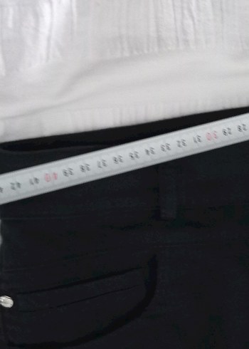 Siyah Kadın Kumaş Pantolon uzun  Boyda sıfır pantolon - Görsel 4