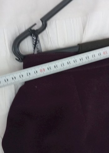 murdum renkte Etek sıfır - Görsel 2