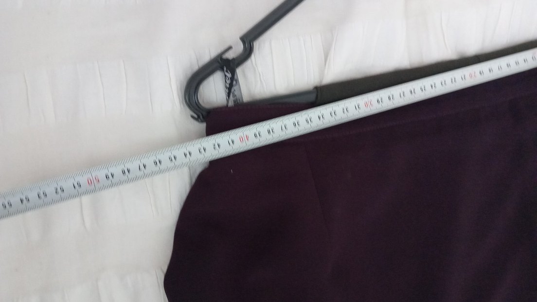 murdum renkte Etek sıfır - Görsel 2