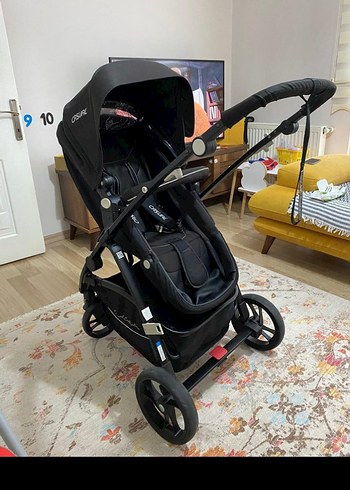 Siyah Bebek Arabası - Görsel 2
