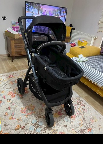 Siyah Bebek Arabası - Görsel 6